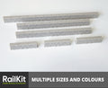Stone Walling, 3 sizes, 2 colours N Gauge 1/148 Scale Sand Stone