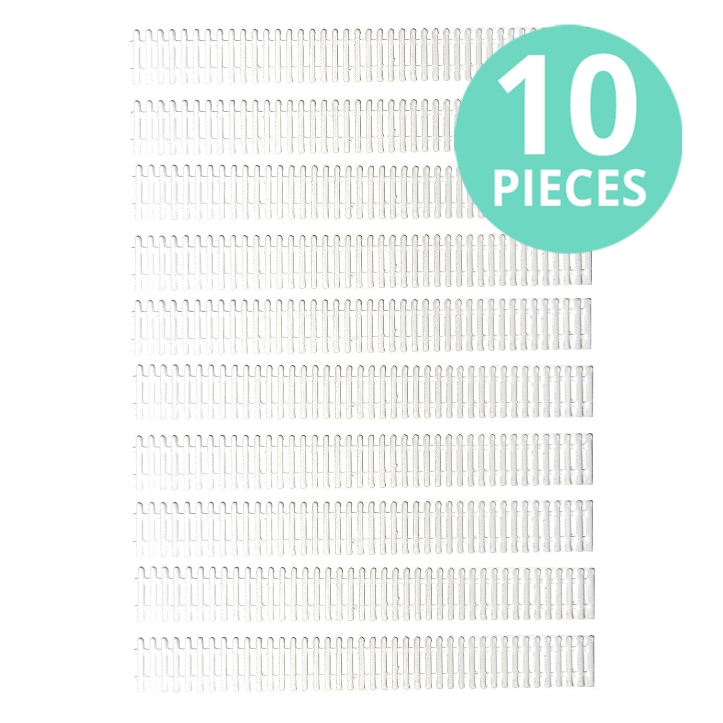 Picket Fences x10 Various colours OO Gauge 1:76