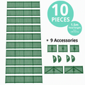 Railkit OO gauge Security Railings Green Contents