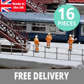 Steel Silver Railings N gauge 1/148