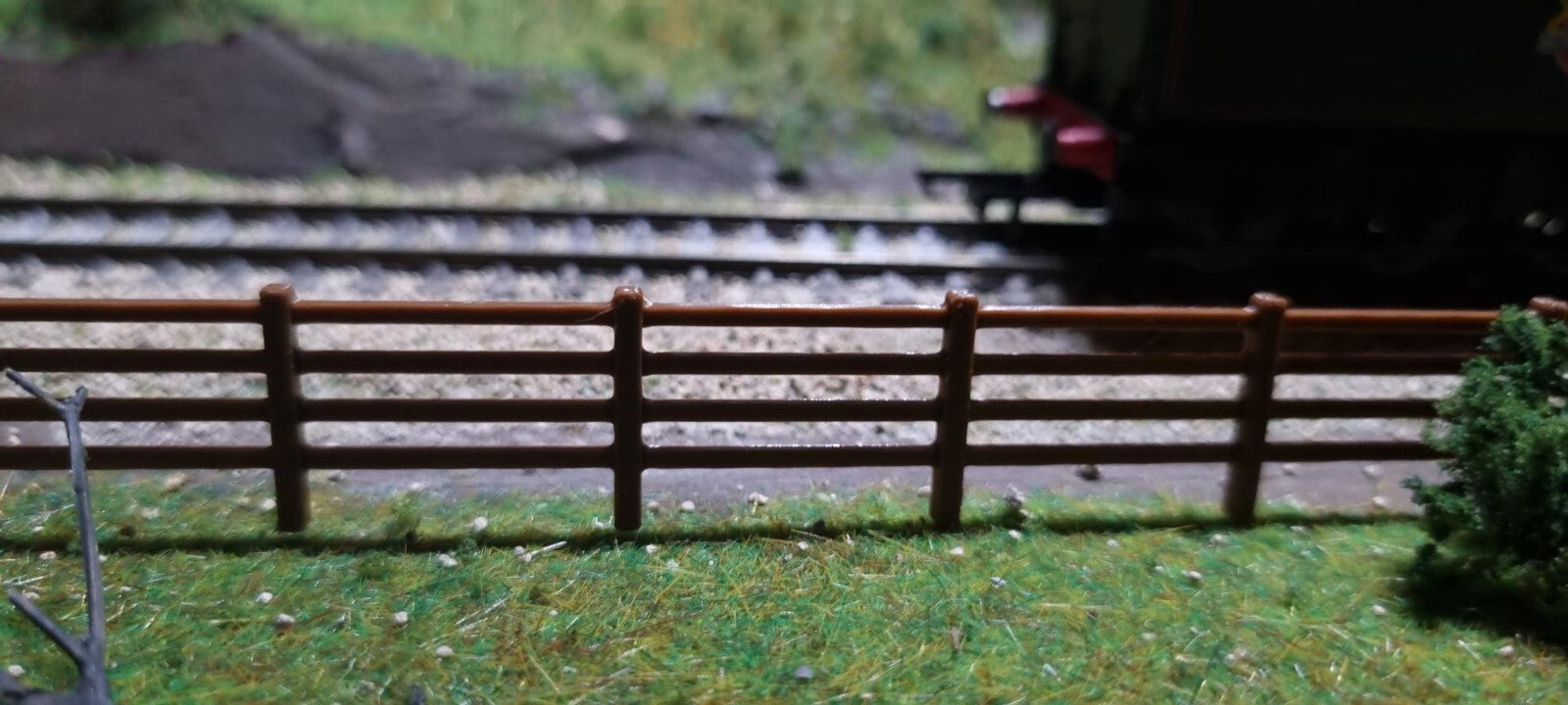 Railkit Wood Fencing 13 pack, Fences for OO Gauge 1/76 Model Railways