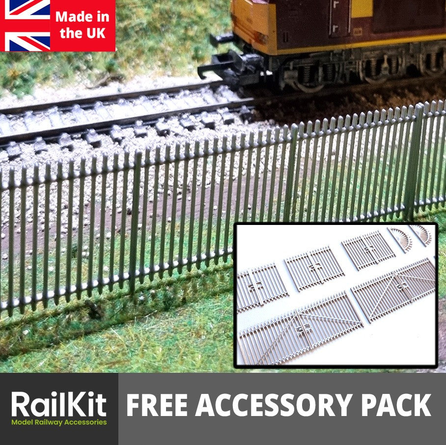 Railkit OO Sauge Security Railings cover